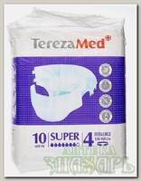 TerezaMed подгузники для взрослых super  XL 120-160 см N 10