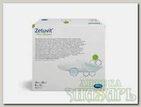 Hartmann Zetuvit plus silicone повязка суперабсорбирующая стерильная с контактным слоем из силикона 20смх20см