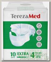 TerezaMed Подгузники для взрослых extra р.XL (120-160см) N 10