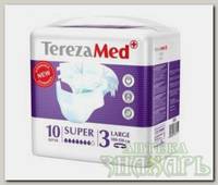 TerezaMed Подгузники для взрослых super large 100-150 см N 10