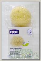 Chicco Baby Moments губка для купания ребенка +0мес