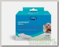 Hartmann Cosmopor silicone повязка впитывающая пластырного типа с контактным слоем силикона 7,2х5см N 5