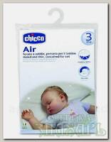 Chicco подушка 3+мес (320612020) хлопок+ппу 45х32х2