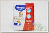 Подгузники Huggies классик(размер 3) 4-9кг N 16